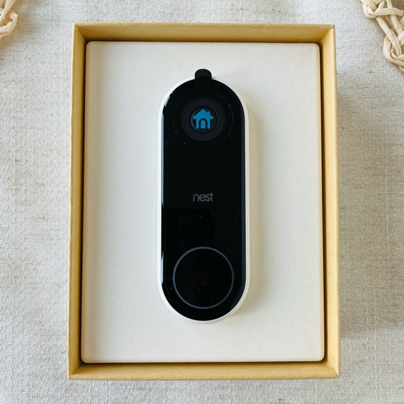 BNIB Nest Hello Video Doorbell (Wired) Camera + Security + Silicone Cover (Snow) - Picture 12 of 16